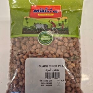 MAHRA BLACK CHICKPEAS 400gm PKT