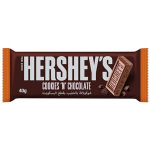 HERSHEYS COOKIES & CHOCOLATE 40GM