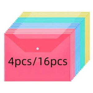 Generous Transparent File Fold