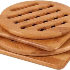 Heat Resistant Wooden Pot Mat