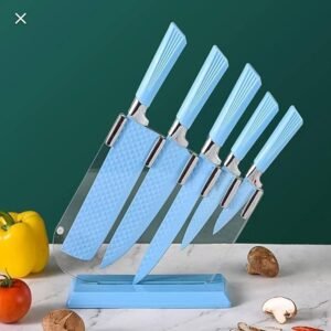 KNIFE SET BLUE