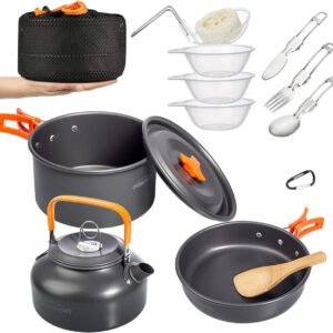 1 Set Camping Outdoor Cookware