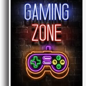 NEON GAME POSTER