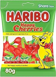 HARIBO HAPPY CHERRIES JELLY 80GM