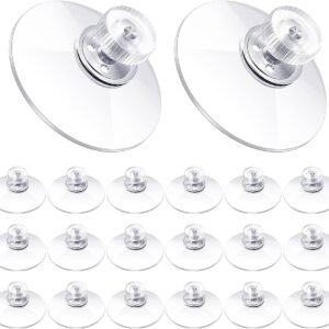 20PCS CLEAR SUCTION CUP RACK