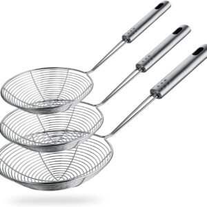 SS KITCHEN STAINER SPOON