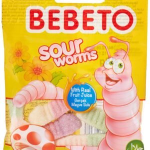 BEBETO SOUR WORMS 18GM