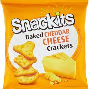 SNACKITS CRACKERS CHEDDAR CHEESE 26GM /pc