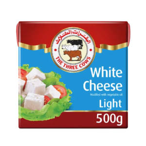 THREE COWS WHITE CHEESE LIGHT 500GM