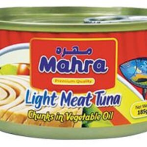 MAHRA L/M TUNA CHUNKS 185GM