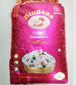 BINDAS BASMATHI RICE 35KG