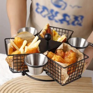 ROTATABLE FRENCH FRY BASKET