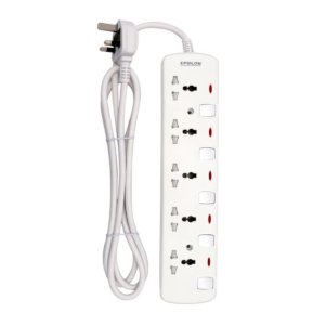 EPSILON Extension Socket 5-Way 5meter ES1106