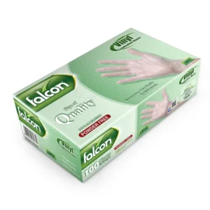 FALCON Powder Free Vinyl Gloves 100pcs