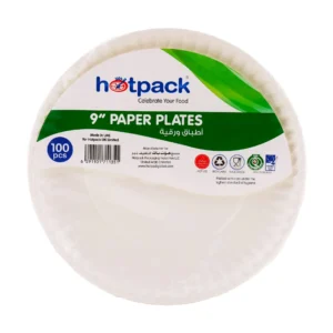 HOTPACK Paper Plate 9" 100pcs