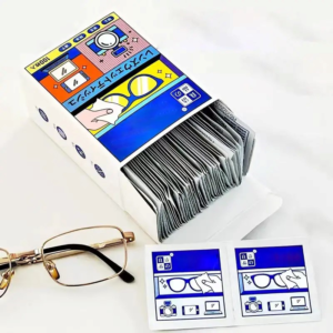 GLASS WIPING WIPES 50PCS