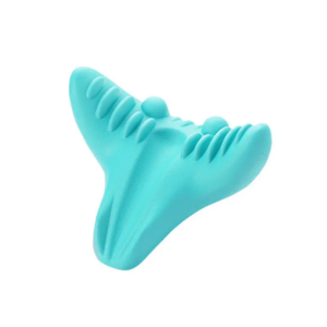 Neck stretcher pillow Blue color