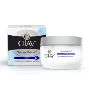 OLAY NATURAL WHITE NIGHT CREAM 50G