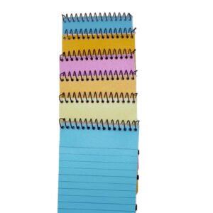 Pocket book. Multi colour.