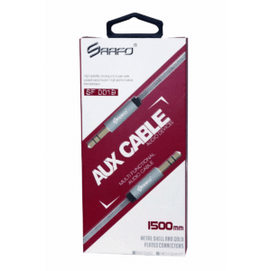 SAAFO 3.5mm Male to Male AUX Cable SF0019