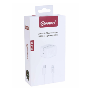 SAAFO 20W USB-C Power Adapter with USB-C to Lightning Cable SF0150