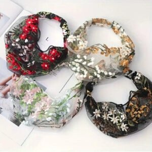 Vintage Floral Beach Headband