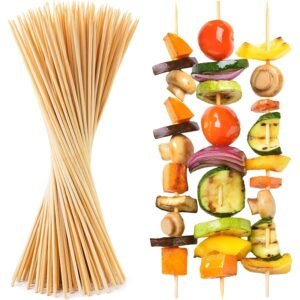 AKC BAMBOO SKEWERS FLAT 25'S BS12