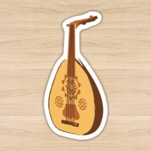 ARABIC OUD INSTRUMENT STICKER