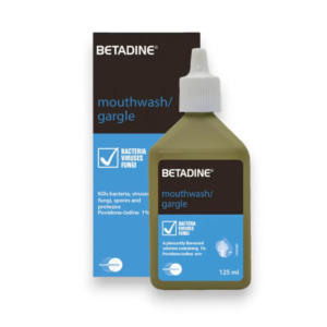 BETADINE MOUTHWASH GARGLE 125ML
