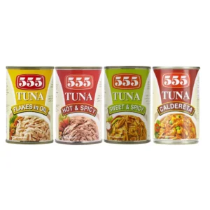 555 Tuna Flakes 155g Assorted