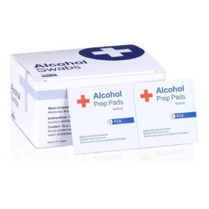 ALCOHOL PADS 3*6 CM 100PCS