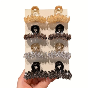 8PCS KOREAN STYLE HAIR CLIPS