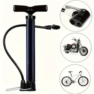 BIKE AIR PUMP WITH DUAL NOZZLE