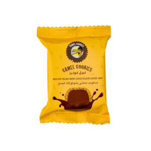 CAMEL COOKIES WITH CHOCOLATE HUZELNUT 35GM