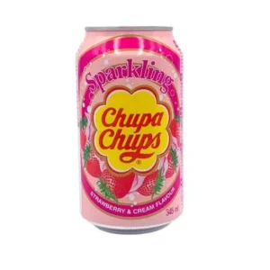 CHUPA CHUPS STRAWBERRY SPARKLING SODA 345ML