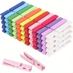 COLOUR HOUSE BAMBOO CLOTH CLIPS 24'S