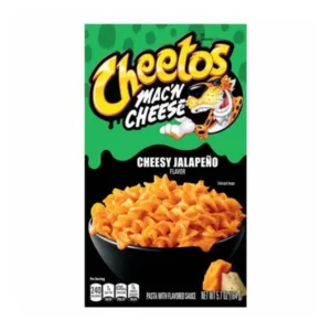 CHEEOS MAC'N CHEESE CHEESY ALAPENO 164GR