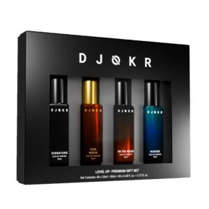 DJOKR LEVEL UP EAU DE MEN PARFUME GIFT PACK 4x20ML