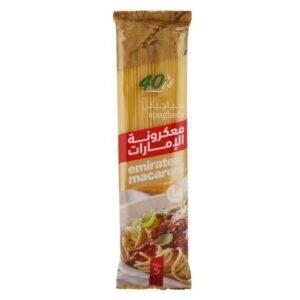 EMIRATES MACARONI SPAGHETTI 400GM PKT