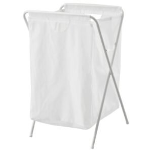 FOLDABLE LAUNDRY BASKET WITH WHITE NET L