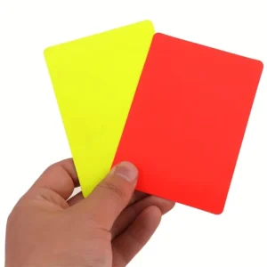 FOOTBALL REFEREE CARDS