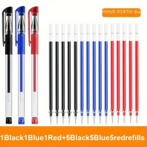 GEL PEN SET 18PCS 0.5MM MIX COLOR