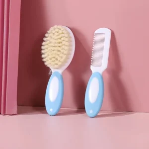 HADA BEAR BABY COMB & BRUSH SET JR-6008