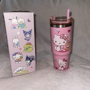 HELLO KITTY SS WATER BOTTLE 900ML