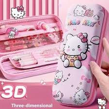 HELLOKITTY PORTABLE EVA STORAGE CASE