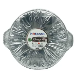 HOTPACK 25CM ALUMINIUM POT WITH HOOD 5PCS PKT