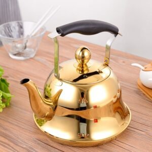 HTH TEA KETTLE GOLD 2LTR  (14CM)
