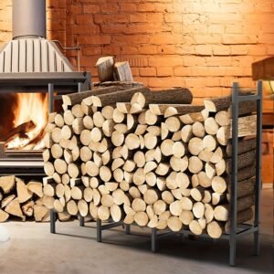METAL FIRE WOOD RACK
