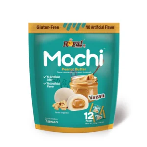 MOCHI RICE DOUGH PEANUT BUTTER 180GM PKT