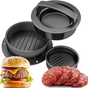 NON-STICK BURGER PATTY PRESS SET